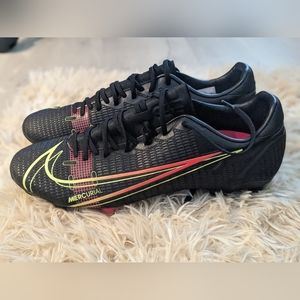 Nike Mercurial Vapor FG Black Cyber Men's 8.5 Cleats
